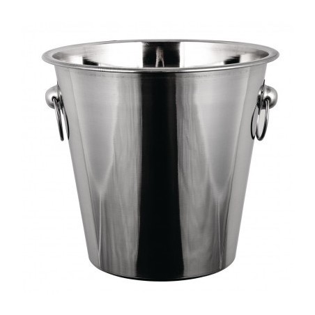 Seau À Champagne Ou vin en inox très bon état